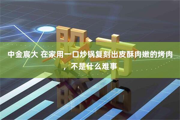 中金宸大 在家用一口炒锅复刻出皮酥肉嫩的烤肉，不是什么难事